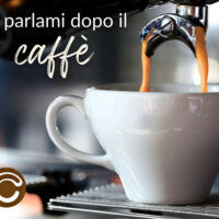 Tazzina di caffè espresso italiano